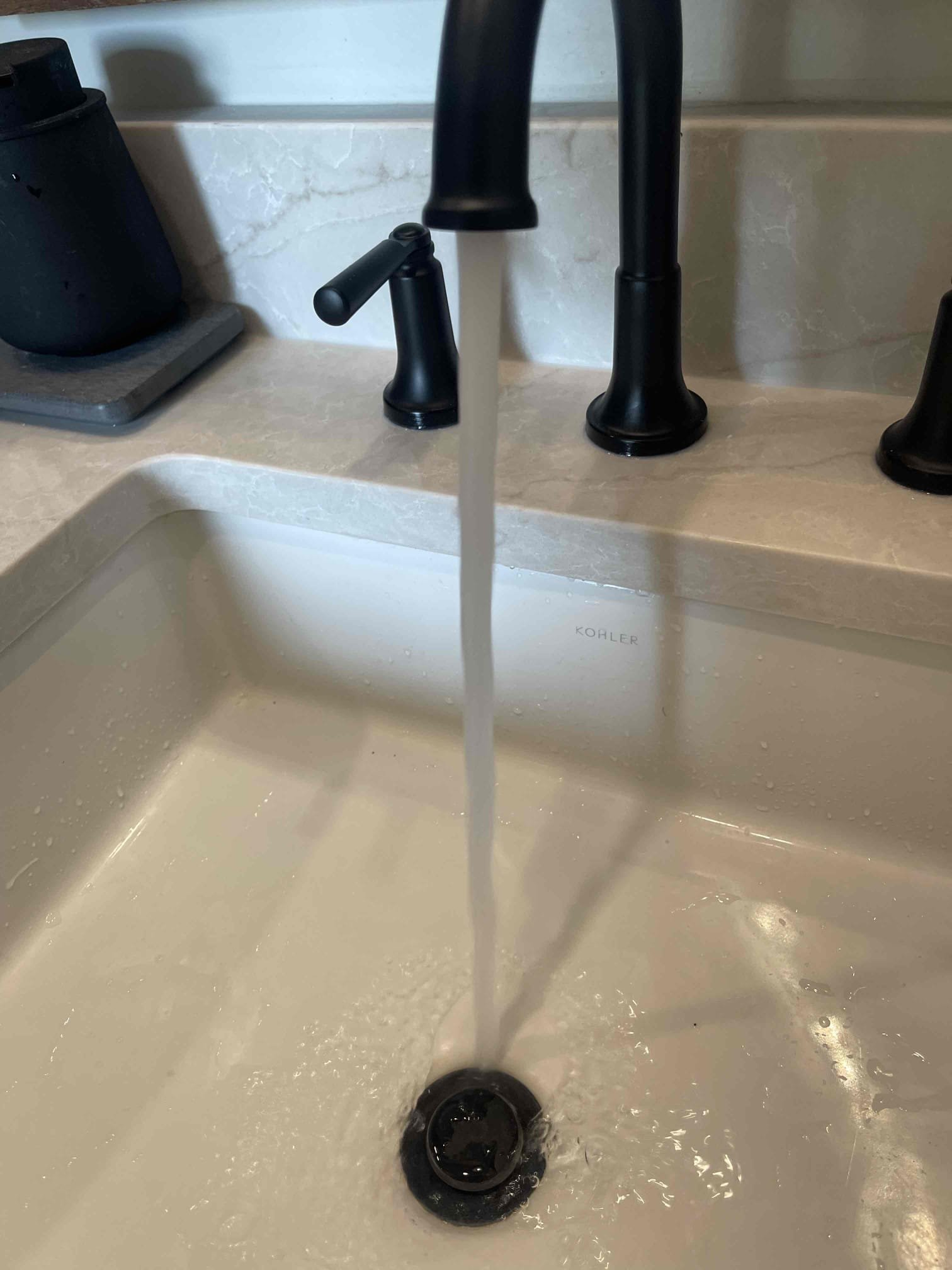 white sink