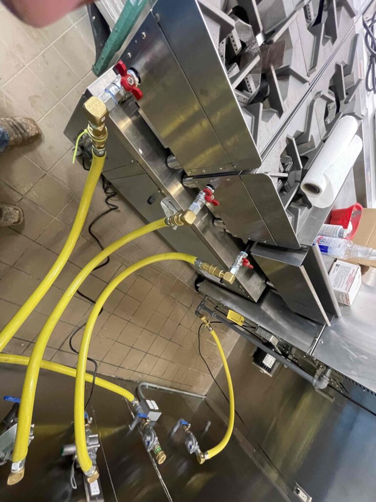 kitchen Gas lines