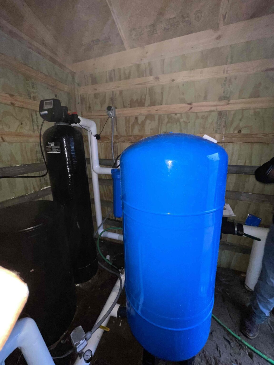 Water Softener area