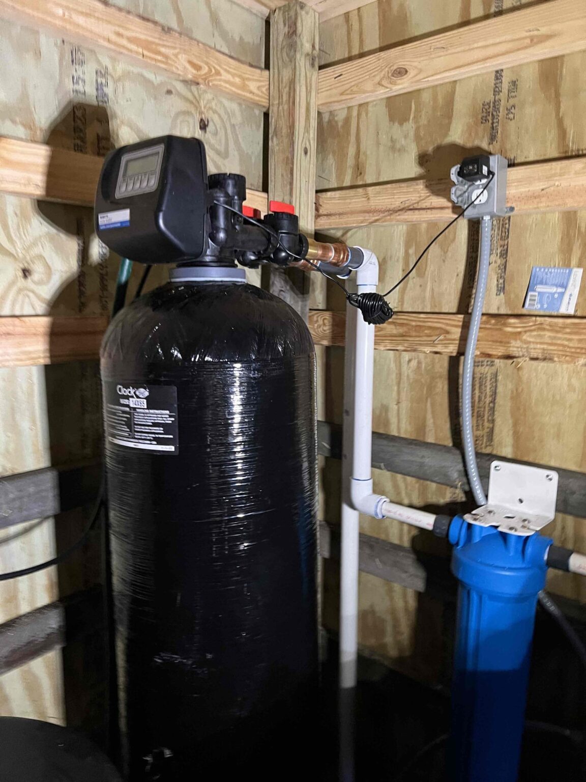 Water Softener tank