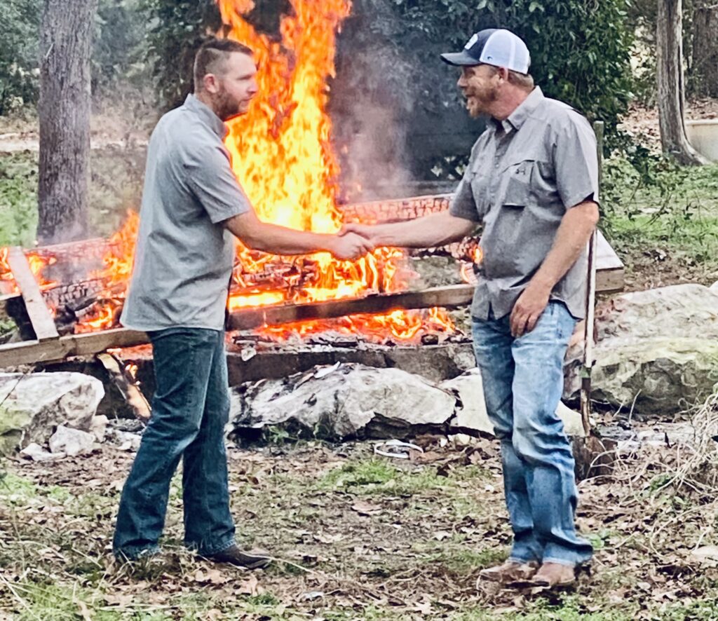 two men