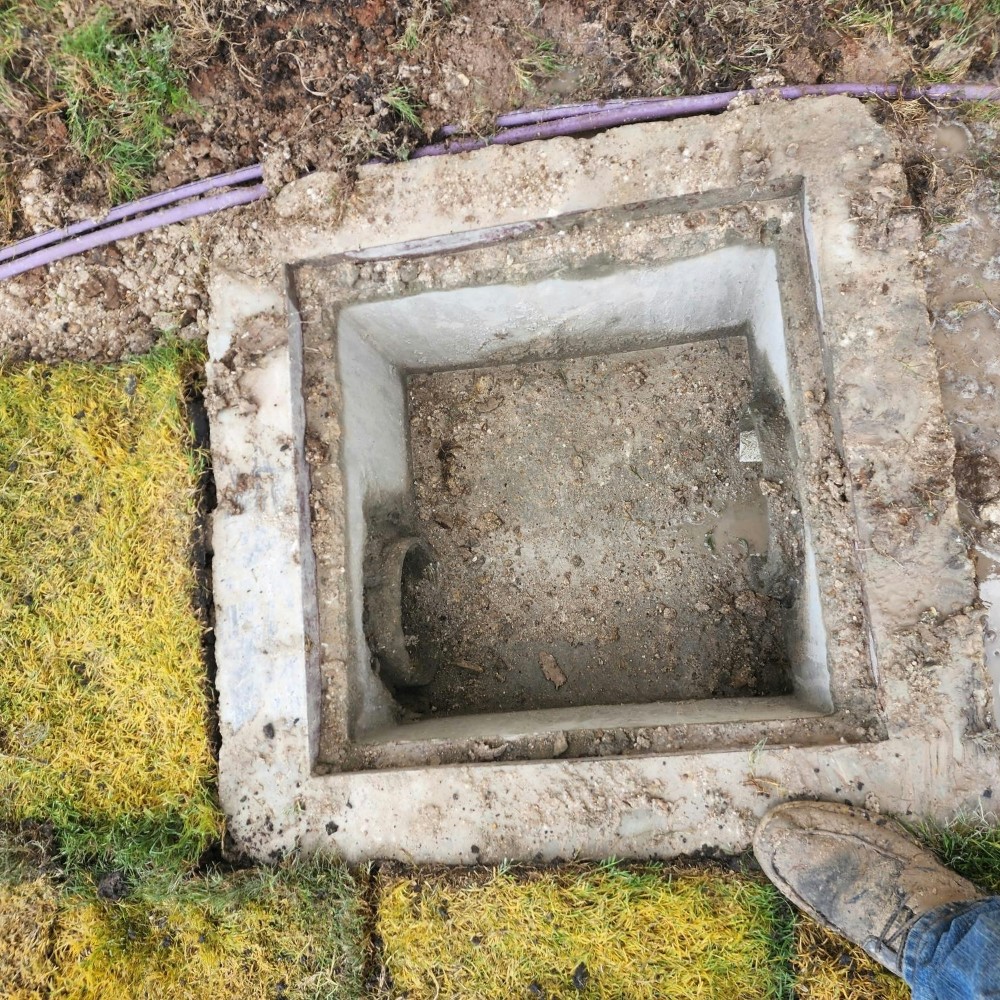 cement hole