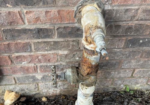 Water Leak outside