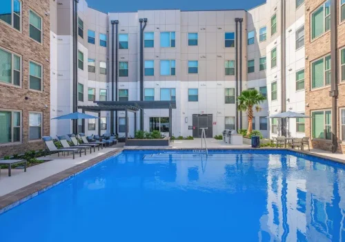 richmond senior village pool view